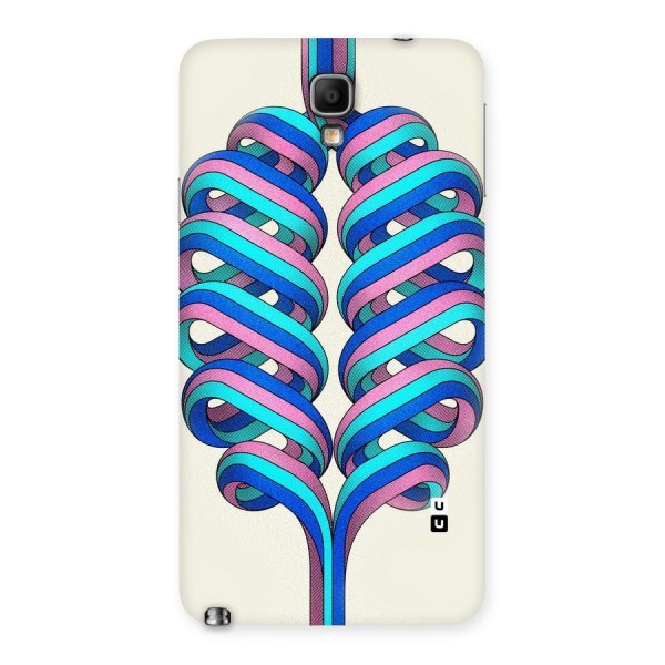 Coil Abstract Pattern Back Case for Galaxy Note 3 Neo