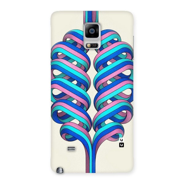 Coil Abstract Pattern Back Case for Galaxy Note 4