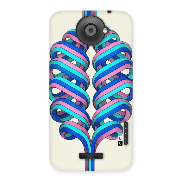 Coil Abstract Pattern Back Case for HTC One X