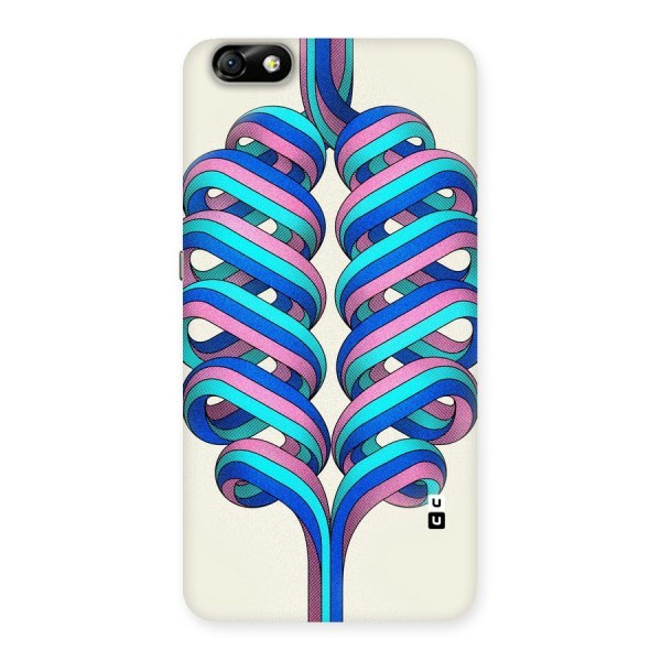 Coil Abstract Pattern Back Case for Honor 4X