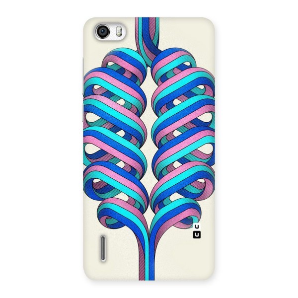 Coil Abstract Pattern Back Case for Honor 6