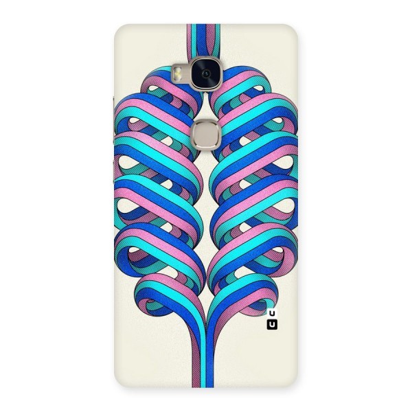 Coil Abstract Pattern Back Case for Huawei Honor 5X