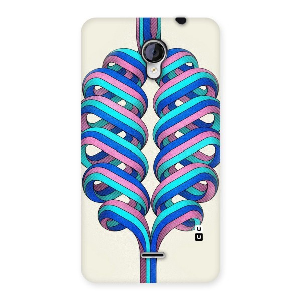 Coil Abstract Pattern Back Case for Micromax Unite 2 A106