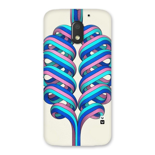Coil Abstract Pattern Back Case for Moto E3 Power
