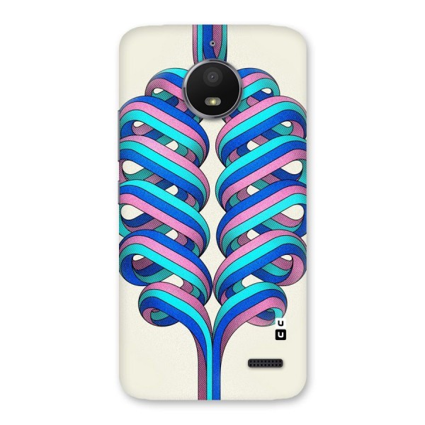 Coil Abstract Pattern Back Case for Moto E4
