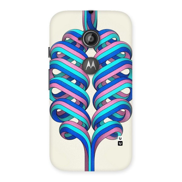 Coil Abstract Pattern Back Case for Moto E 2nd Gen
