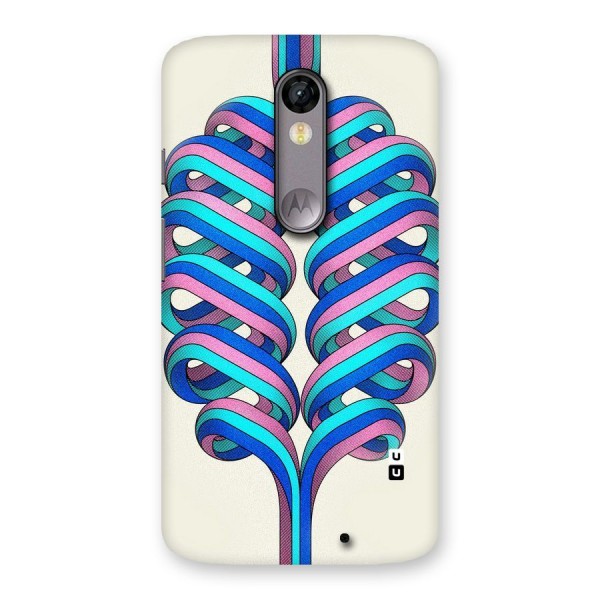 Coil Abstract Pattern Back Case for Moto X Force