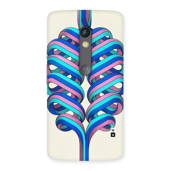 Coil Abstract Pattern Back Case for Moto X Play
