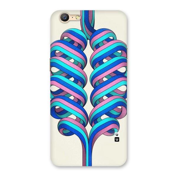 Coil Abstract Pattern Back Case for Oppo A39