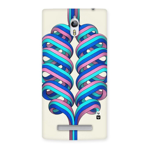 Coil Abstract Pattern Back Case for Oppo Find 7