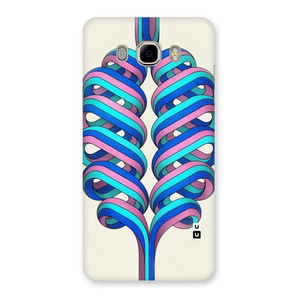 Coil Abstract Pattern Back Case for Samsung Galaxy J7 2016