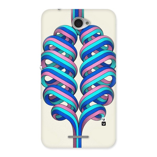 Coil Abstract Pattern Back Case for Sony Xperia E4