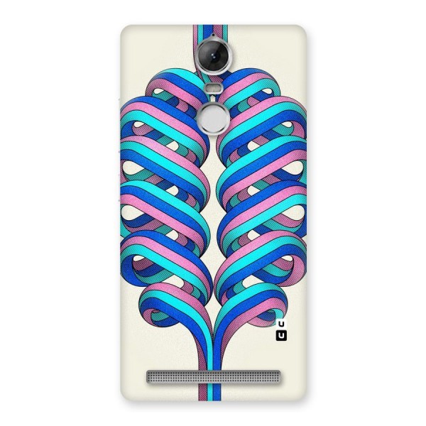 Coil Abstract Pattern Back Case for Vibe K5 Note