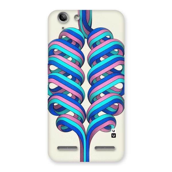 Coil Abstract Pattern Back Case for Vibe K5 Plus