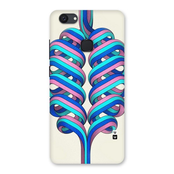 Coil Abstract Pattern Back Case for Vivo V7 Plus