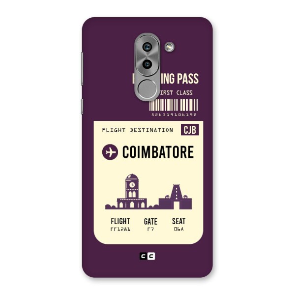 Coimbatore Boarding Pass Back Case for Honor 6X