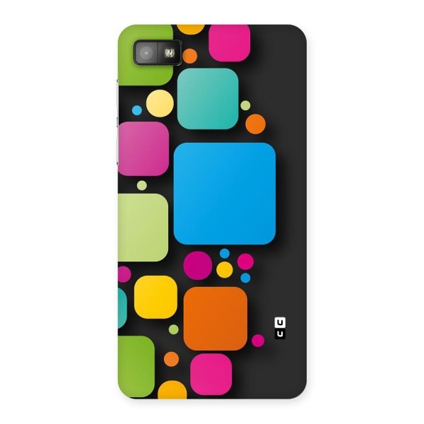 Color Boxes Abstract Back Case for Blackberry Z10