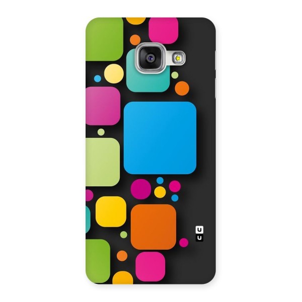 Color Boxes Abstract Back Case for Galaxy A3 2016