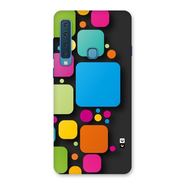 Color Boxes Abstract Back Case for Galaxy A9 (2018)
