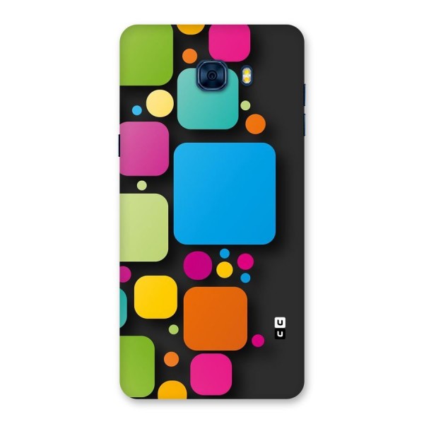 Color Boxes Abstract Back Case for Galaxy C7 Pro