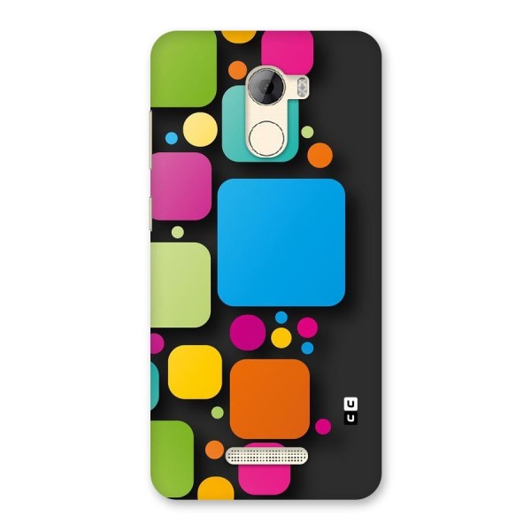 Color Boxes Abstract Back Case for Gionee A1 LIte