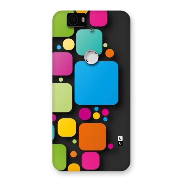 Color Boxes Abstract Back Case for Google Nexus-6P