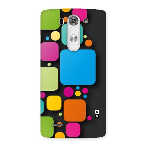 Color Boxes Abstract Back Case for LG G3 Beat