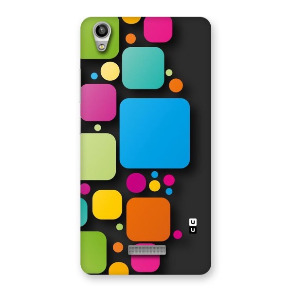 Color Boxes Abstract Back Case for Lava-Pixel-V1
