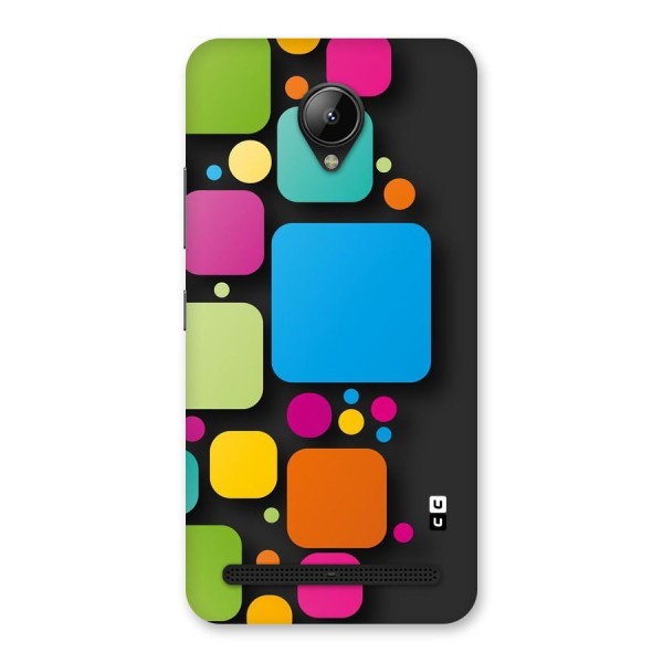 Color Boxes Abstract Back Case for Lenovo C2