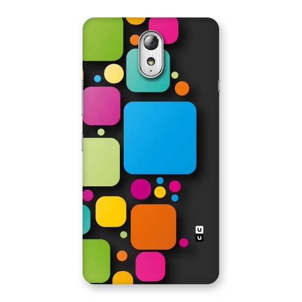 Color Boxes Abstract Back Case for Lenovo Vibe P1M