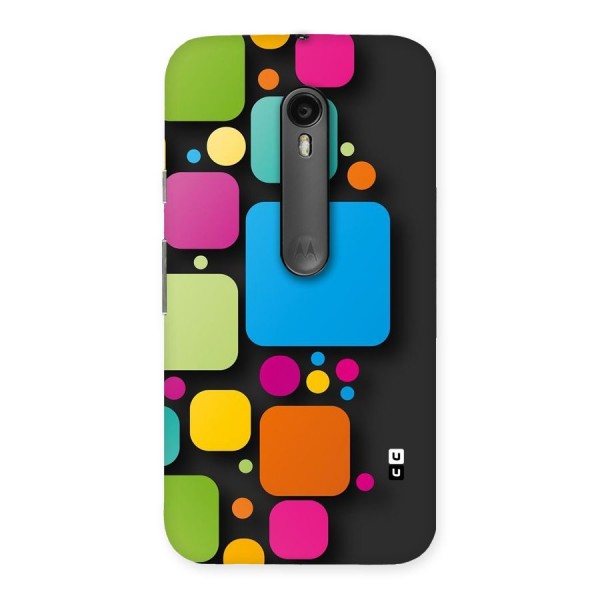 Color Boxes Abstract Back Case for Moto G3