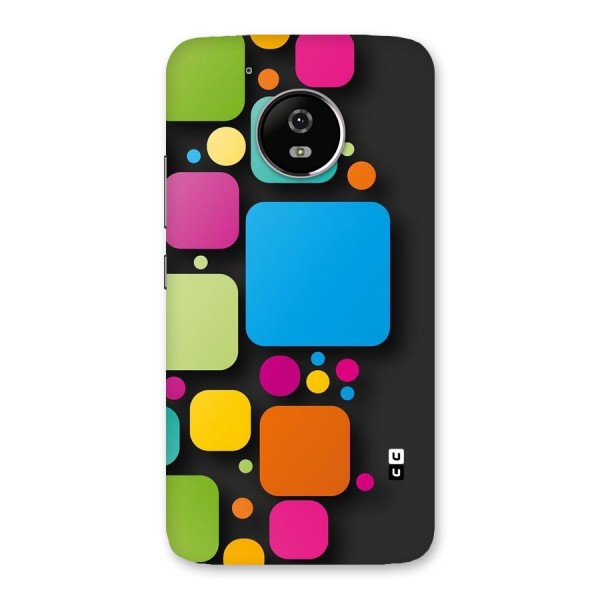 Color Boxes Abstract Back Case for Moto G5