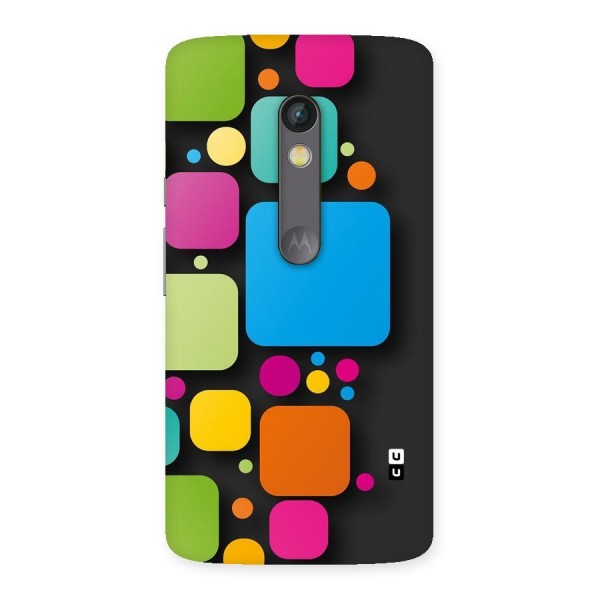 Color Boxes Abstract Back Case for Moto X Play