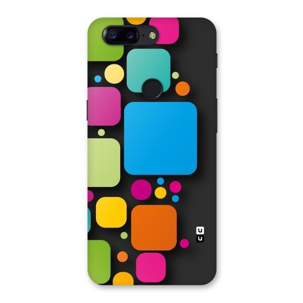 Color Boxes Abstract Back Case for OnePlus 5T