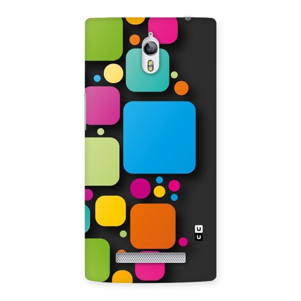 Color Boxes Abstract Back Case for Oppo Find 7