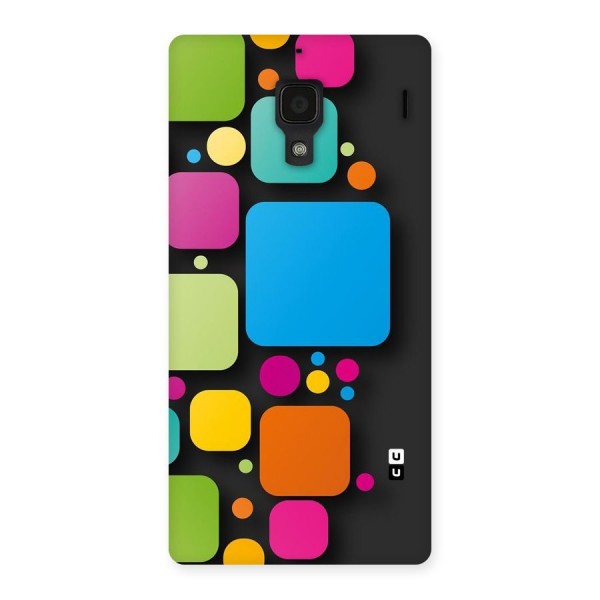 Color Boxes Abstract Back Case for Redmi 1S