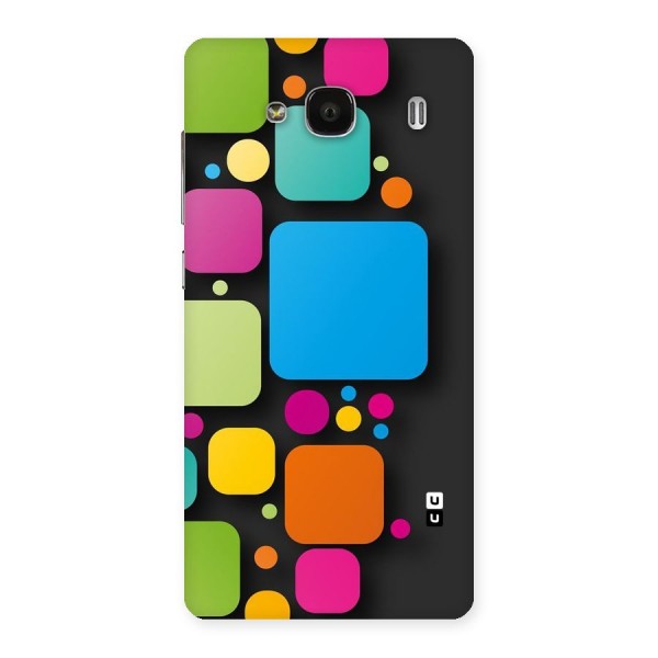 Color Boxes Abstract Back Case for Redmi 2