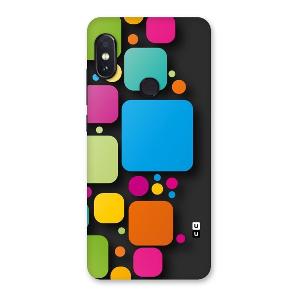 Color Boxes Abstract Back Case for Redmi Note 5 Pro
