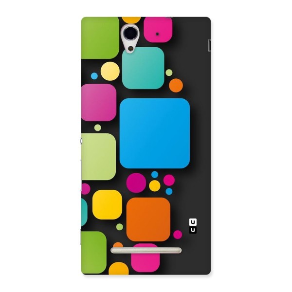 Color Boxes Abstract Back Case for Sony Xperia C3