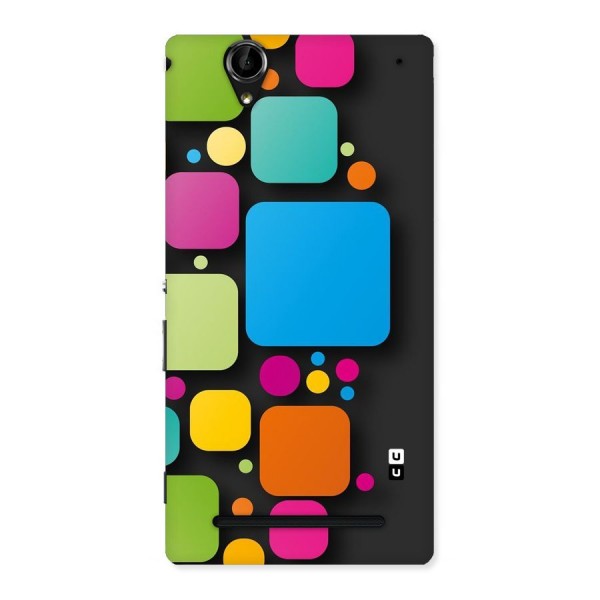 Color Boxes Abstract Back Case for Sony Xperia T2