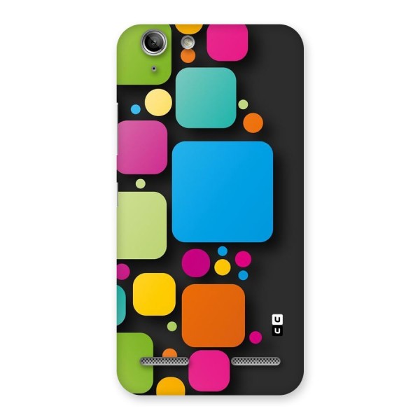 Color Boxes Abstract Back Case for Vibe K5