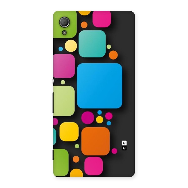 Color Boxes Abstract Back Case for Xperia Z3 Plus