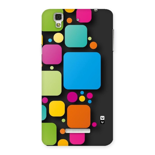 Color Boxes Abstract Back Case for YU Yureka Plus