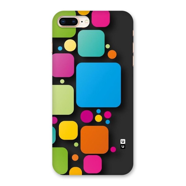 Color Boxes Abstract Back Case for iPhone 8 Plus
