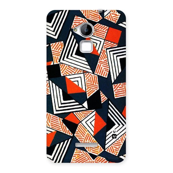 Colored Cuts Pattern Back Case for Coolpad Note 3