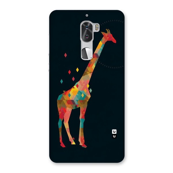 Colored Giraffe Back Case for Coolpad Cool 1