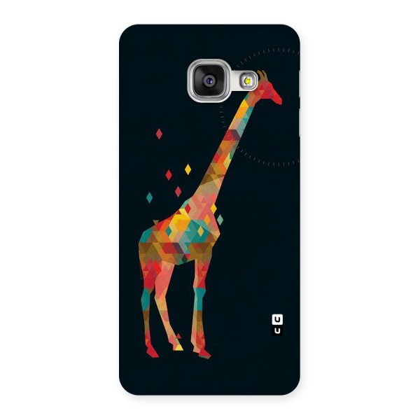 Colored Giraffe Back Case for Galaxy A3 2016