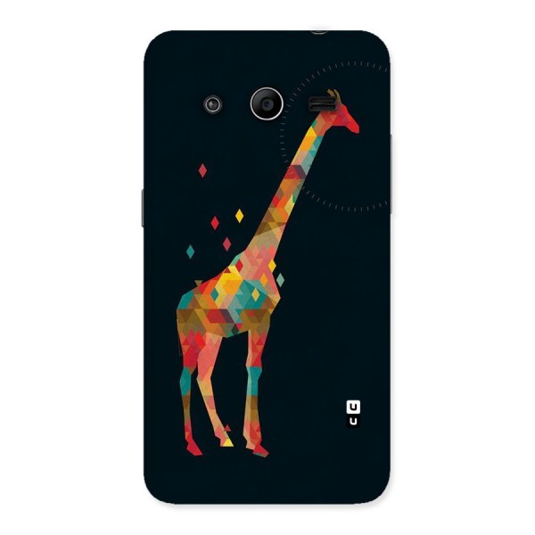 Colored Giraffe Back Case for Galaxy Core 2