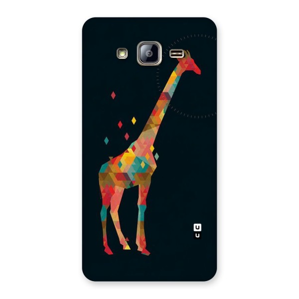 Colored Giraffe Back Case for Galaxy On5