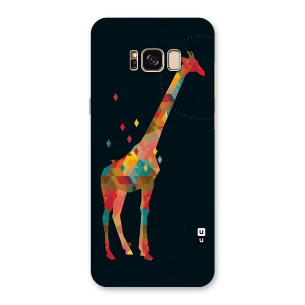 Colored Giraffe Back Case for Galaxy S8 Plus
